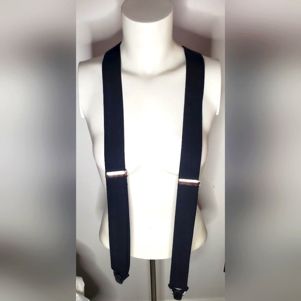 HOLD UP - Unisex -black suspenders - adjustable
